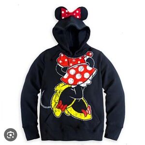Disney Parks Minnie & Mickey Black Ears Hoodie set size Medium
